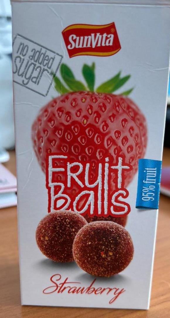 Fotografie - Fruitballs Strawberry Sunvita