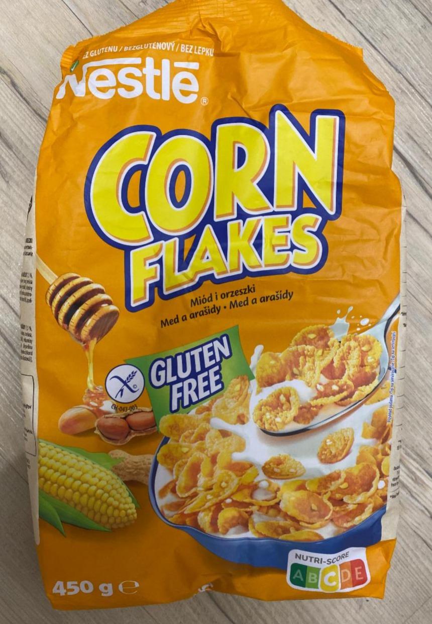 Fotografie - Nestlé Corn Flakes med a arašidy Gluten free