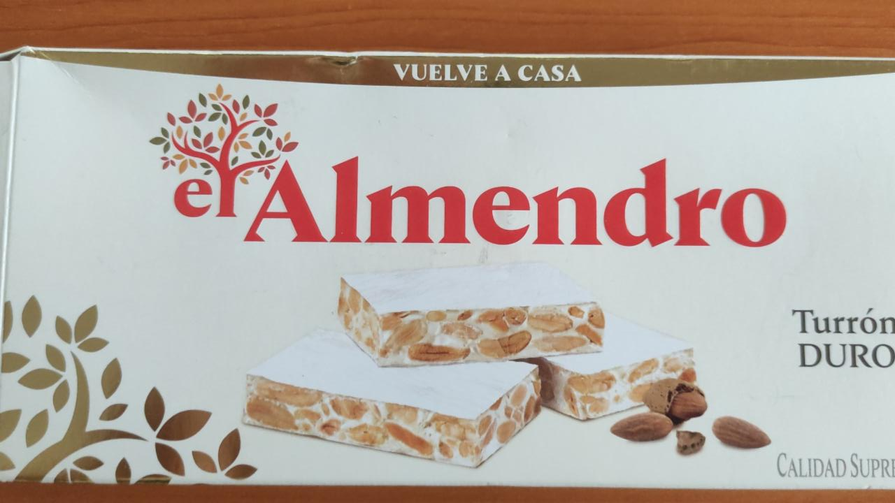 Fotografie - Turrón duro El Almendro