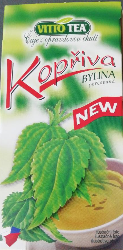 Fotografie - Kopřiva bylina porcovaná new Vitto tea