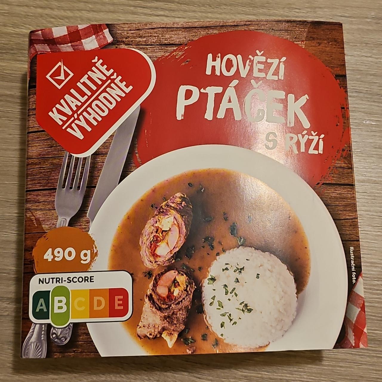 Fotografie - Hovězí ptáček s rýží