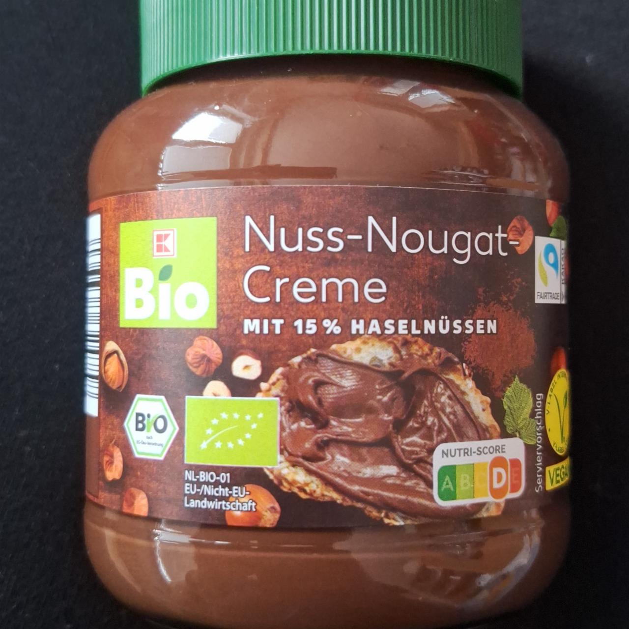 Fotografie - Nuss-Nougat-Creme K-Bio