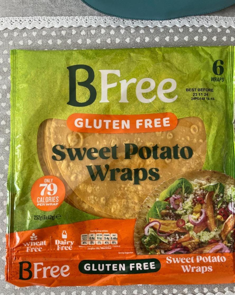 Fotografie - Sweet Potato Wraps gluten free BFree