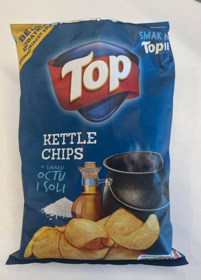 Fotografie - Kettle Chips o smaku octu i soli Top