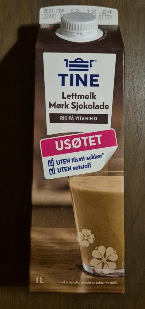 Fotografie - Lettmelk mørk sjokolade Tine