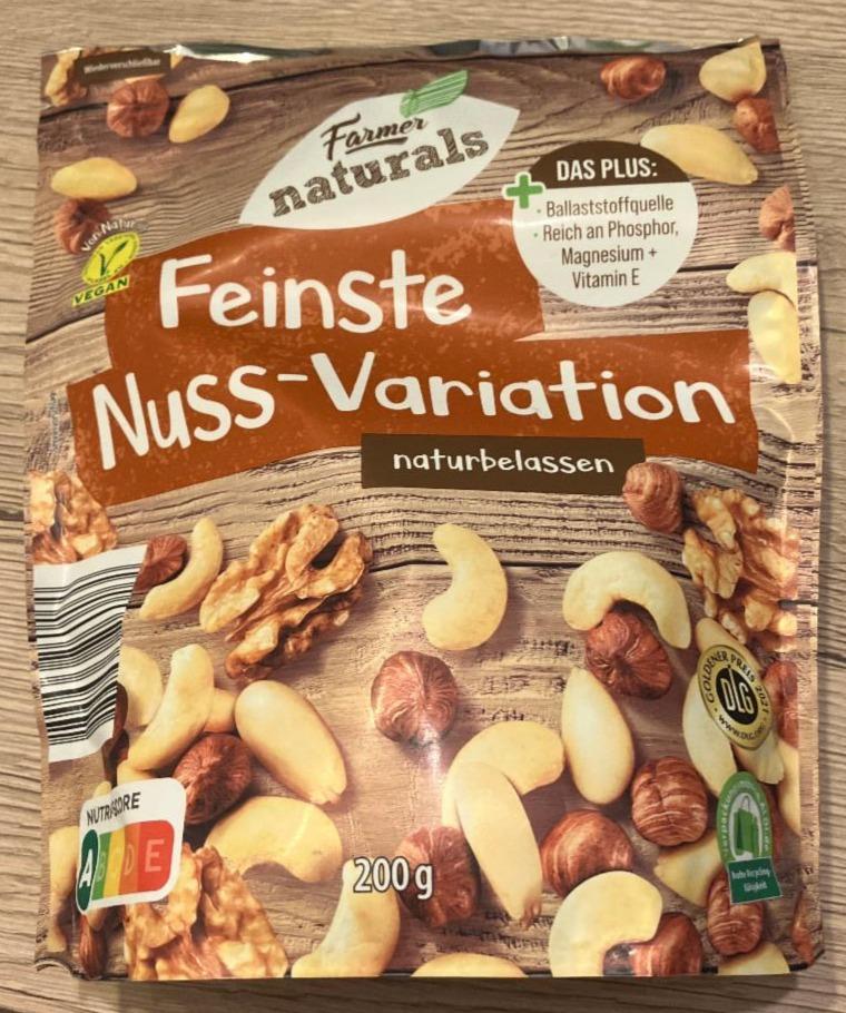 Fotografie - Feinste Nuss-Variation Farmer naturals