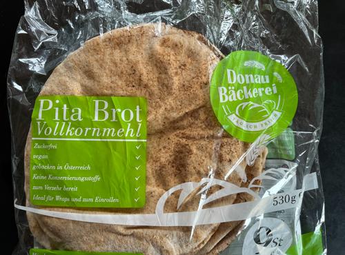 Fotografie - Pita Brot Vollkornmehl Donau Bäckerei