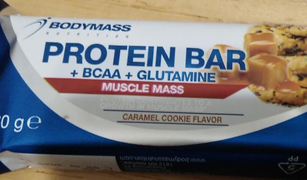 Fotografie - Protein Bar Muscle Mass Caramel Cookie Bodymass