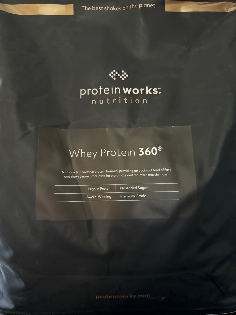 Fotografie - Whey protein 360 choc orange swirl Protein works nutrition