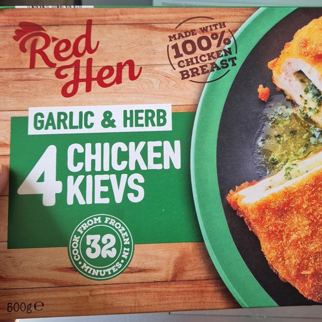 Fotografie - chicken kievs garlic & herb Red Hen