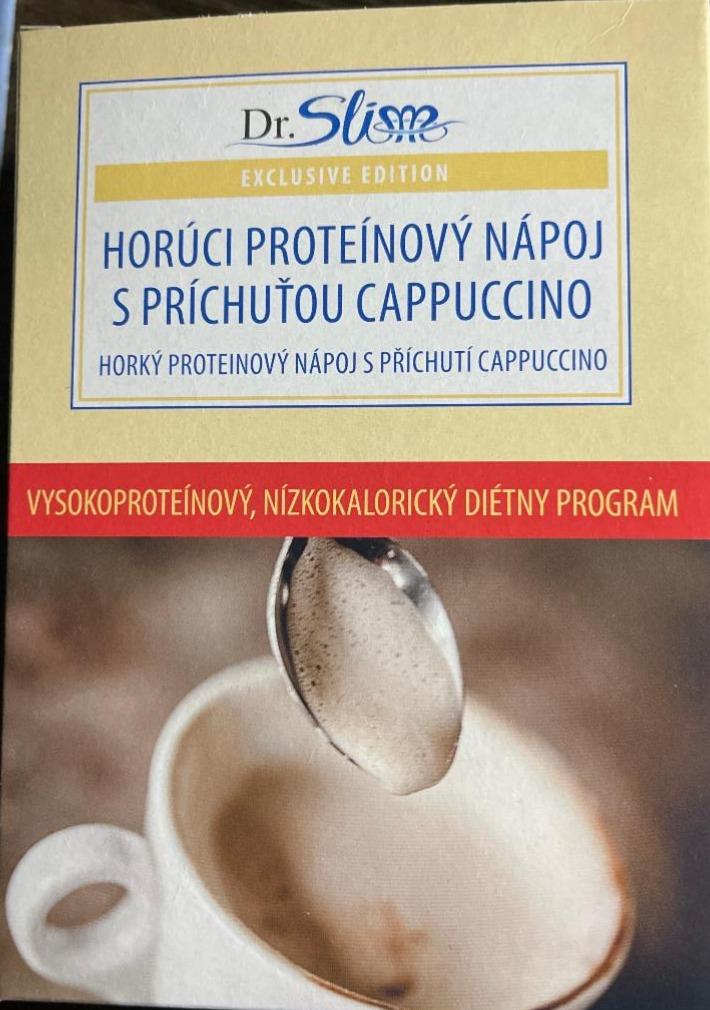 Fotografie - Horúci proteínový nápoj s príchuťou cappuccino Dr.Slim