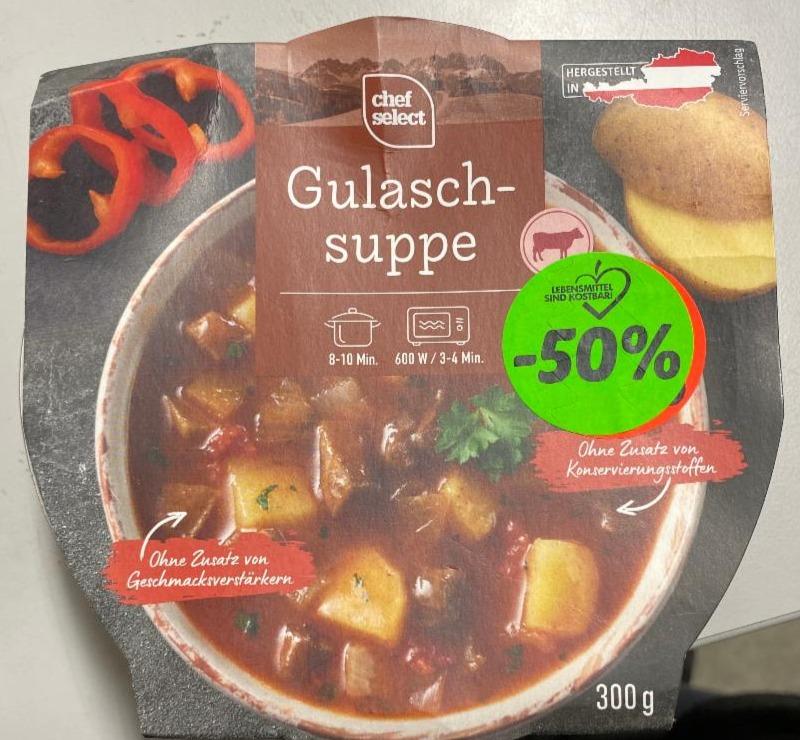 Fotografie - Gulasch-suppe Chef select