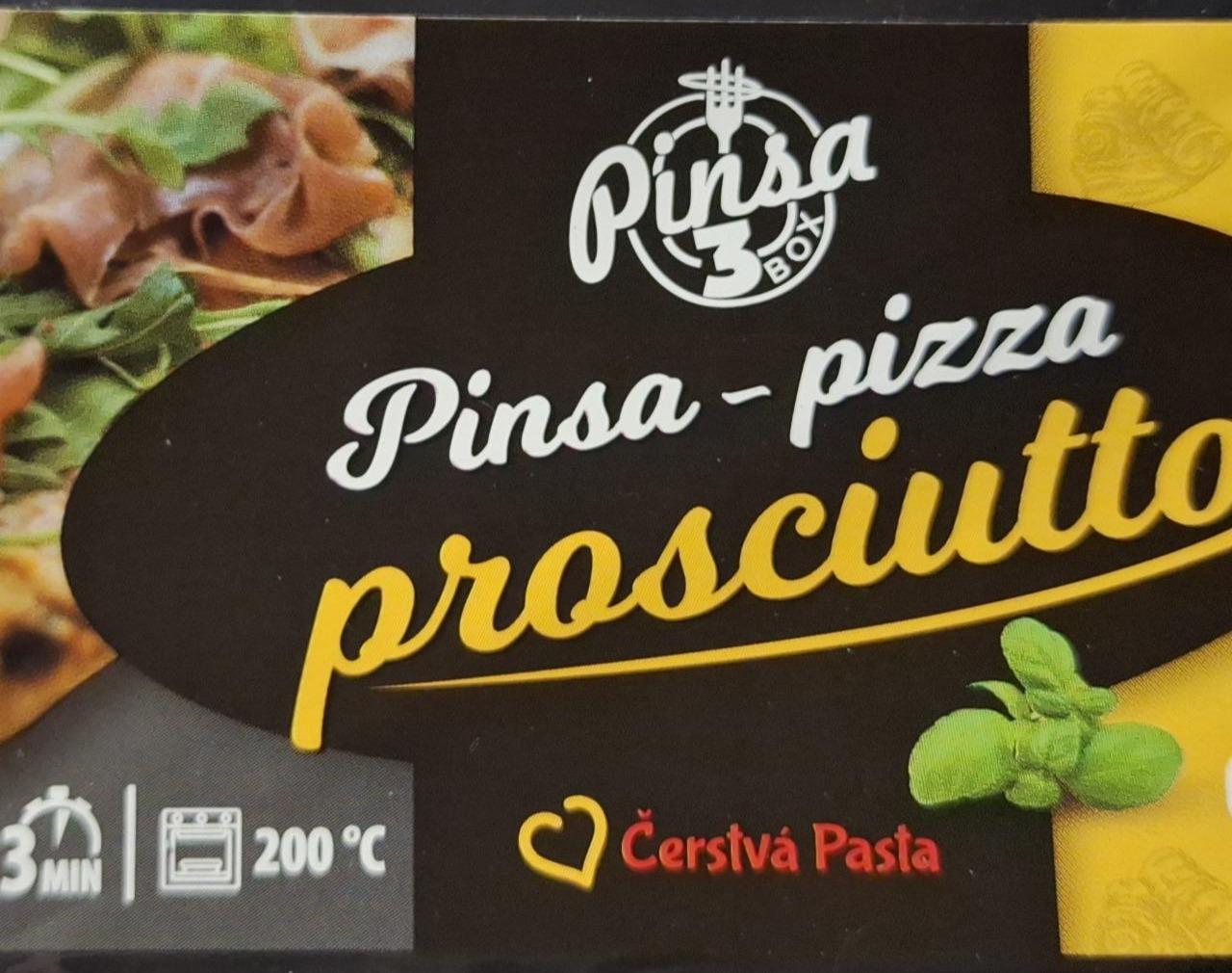 Fotografie - Pinsa-pizza prosciutto Čerstvá pasta