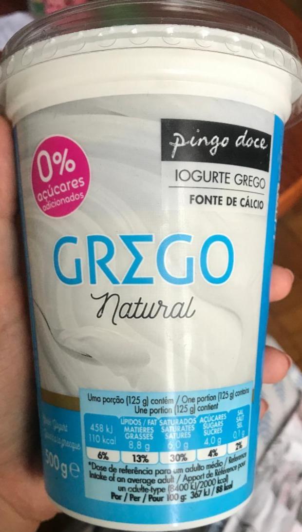 Fotografie - Grego Natural Pingo Doce