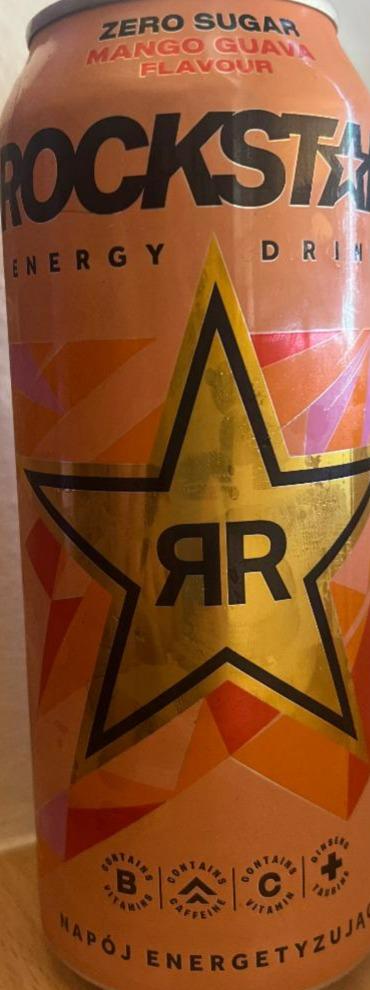 Fotografie - Energy drink mango guava flavour Rockstar