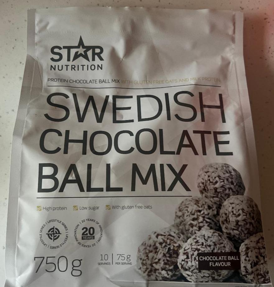 Fotografie - Swedish Chocolate Ball Mix Star Nutrition