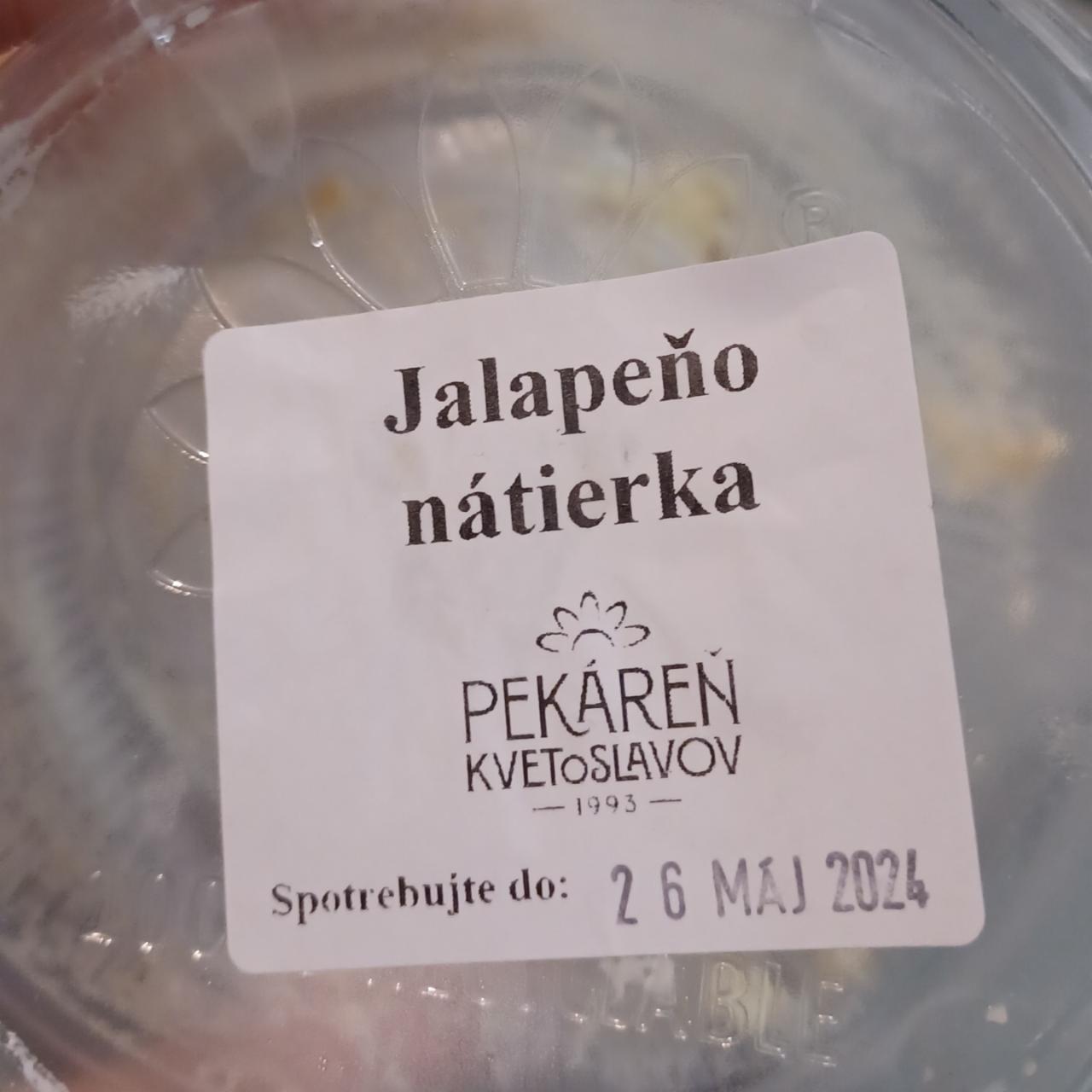 Fotografie - Jalapeno nátierka Pekáreň Kvetoslavov