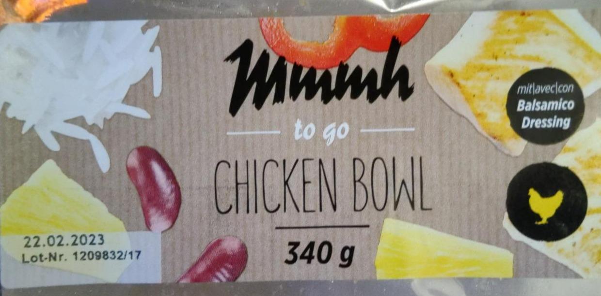 Fotografie - Mmmh to go Chicken bowl