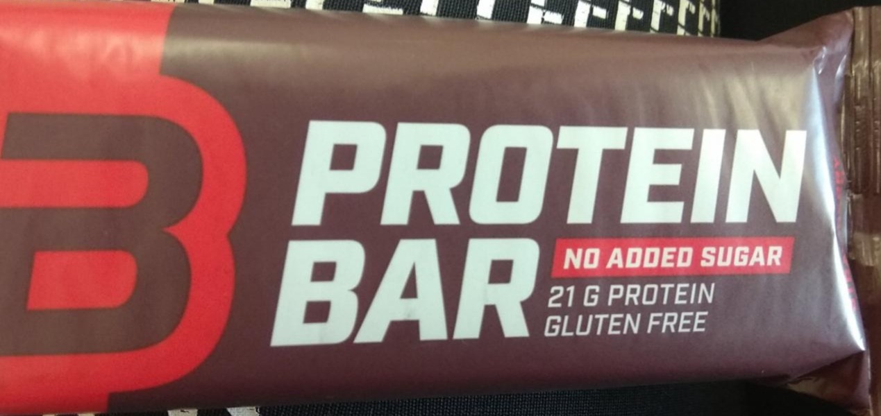 Fotografie - Protein bar strawberry flavoured BioTechUSA