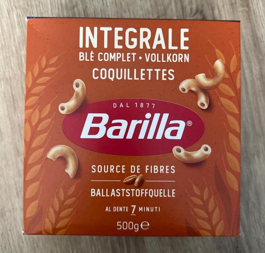 Fotografie - Integrale Blé complet Vollkorn Coquillettes Barilla