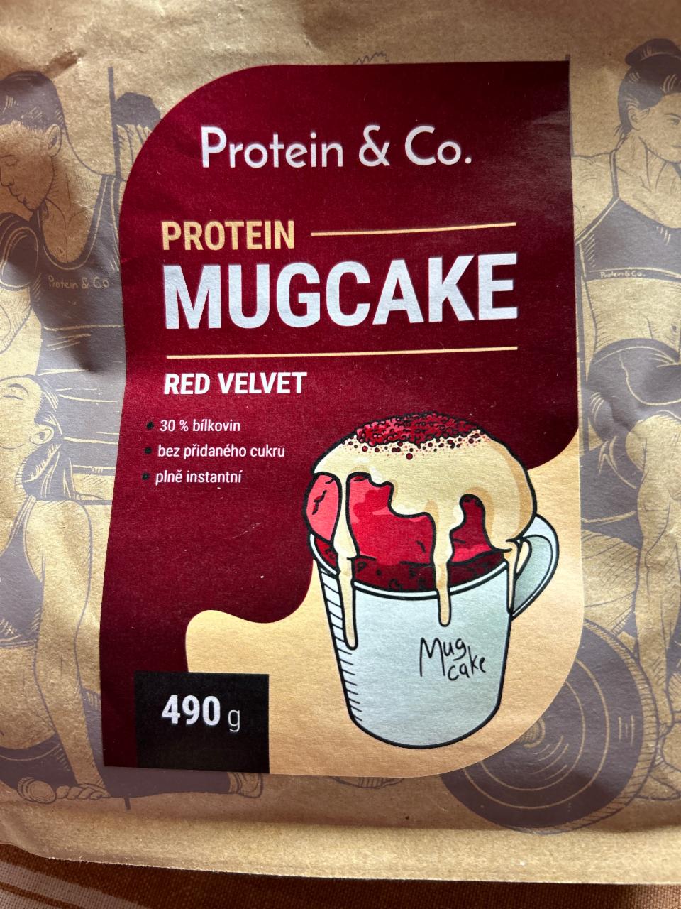 Fotografie - Protein Mugcake Red Velvet Protein & Co.