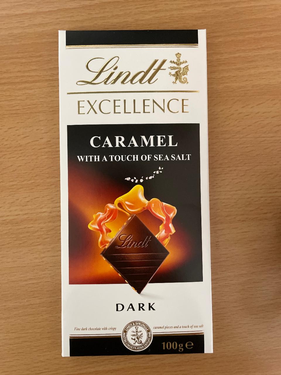 Fotografie - Excellence Caramel with a Touch of Sea Salt Dark Lindt