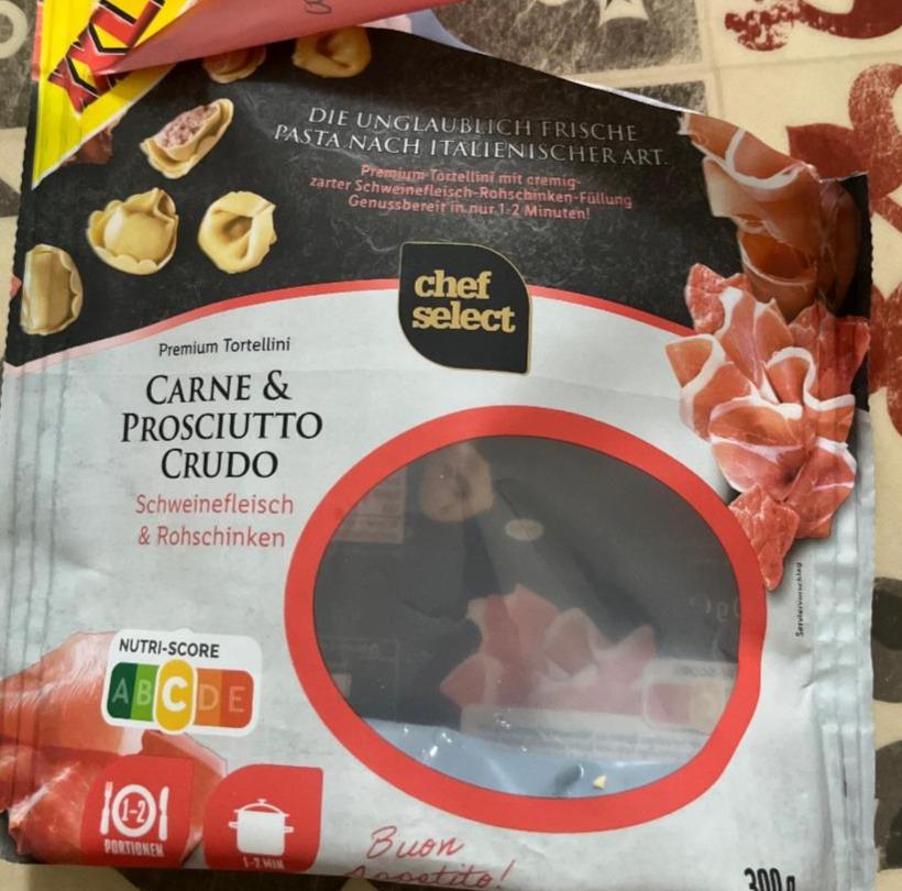 Fotografie - Premium Tortellini Carne & Prosciutto Crudo Chef select