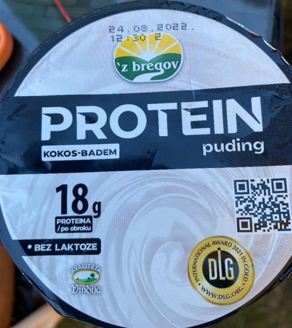 Fotografie - Protein puding kokos-badem 'z bregov