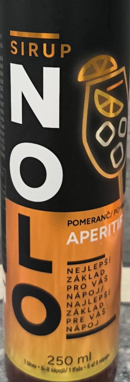 Fotografie - Sirup Nolo Aperitif pomaranč