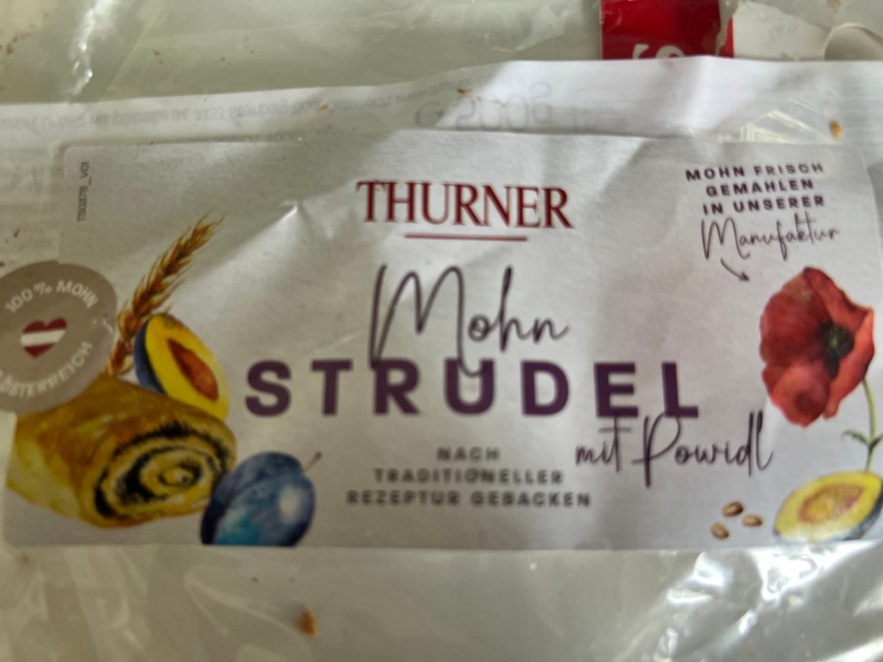 Fotografie - Mohn strudel mit Powidl Thurner