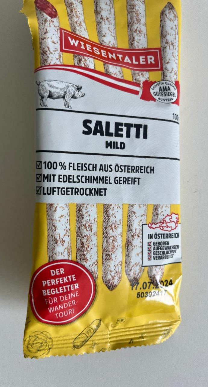 Fotografie - Saletti Mild Wiesentaler