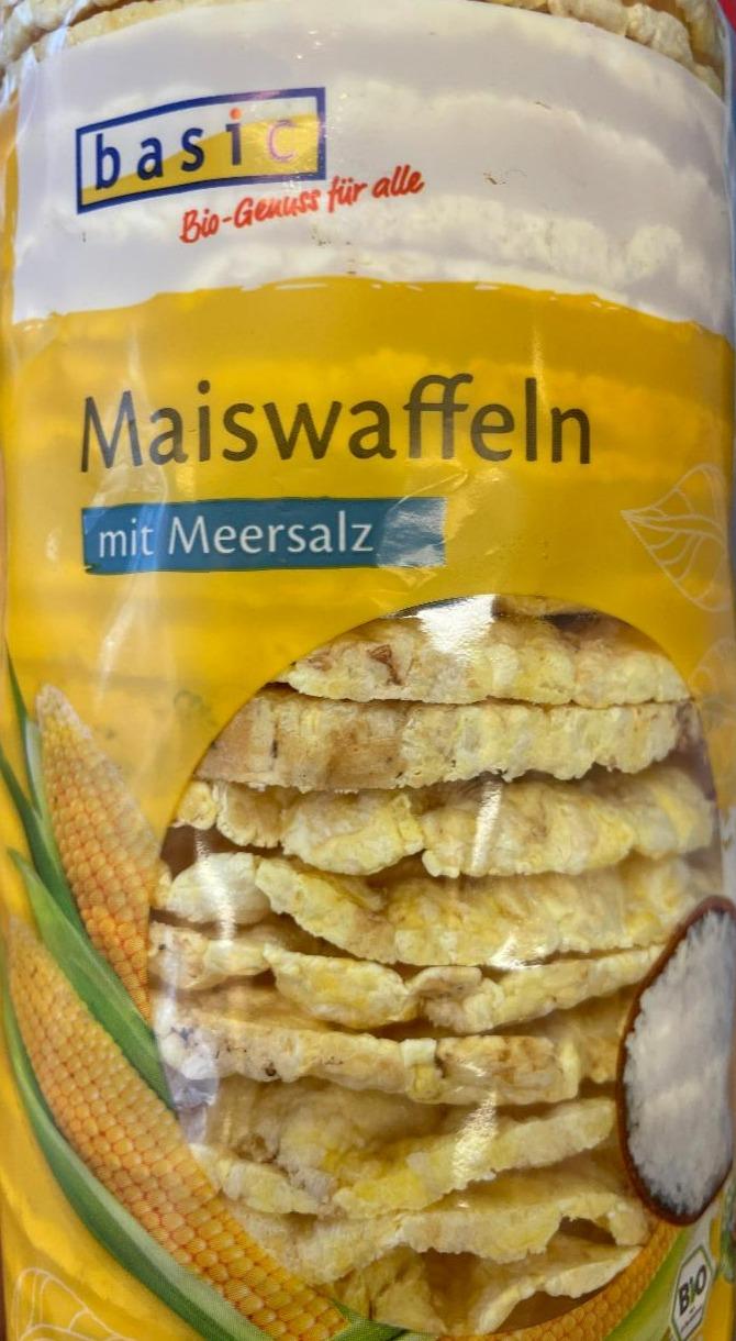 Fotografie - Maiswaffeln mit Meersalz Basic