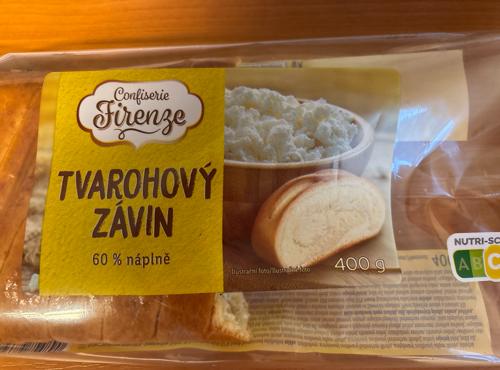 Fotografie - Tvarohový závin 60 % náplně Confiserie Firenze