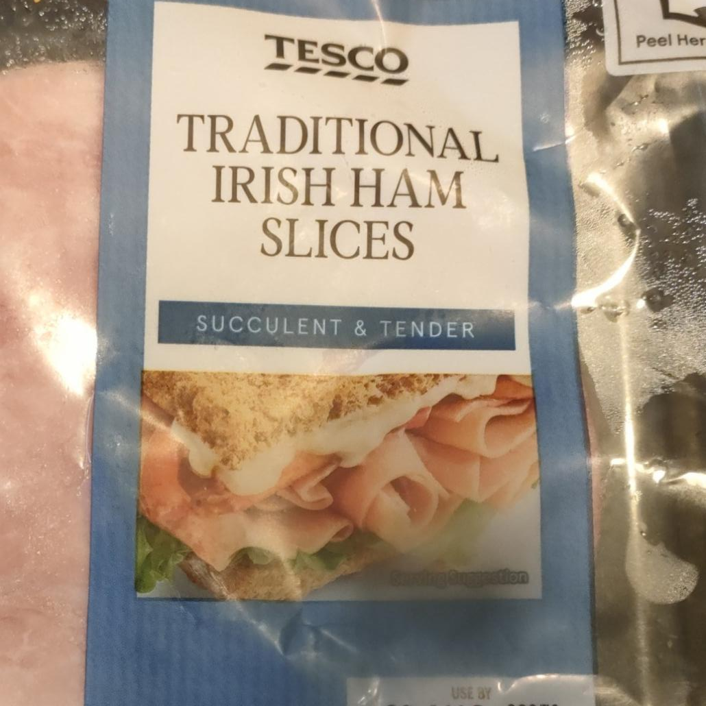 Fotografie - Traditional Irish Ham Slices Tesco