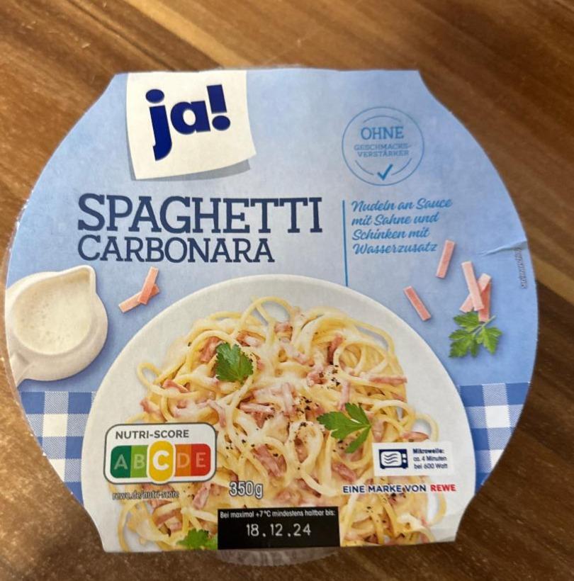 Fotografie - Spaghetti Carbonara ja!