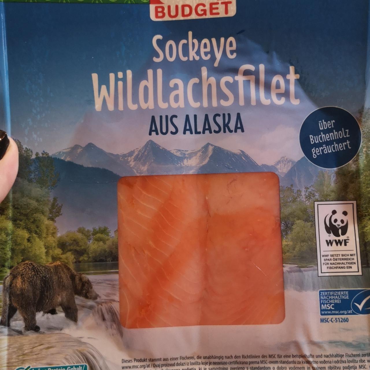 Fotografie - Sockeye Wildlachsfilet aus Alaska S Budget