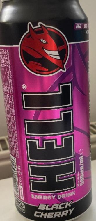 Fotografie - HELL Energy Drink Black Cherry