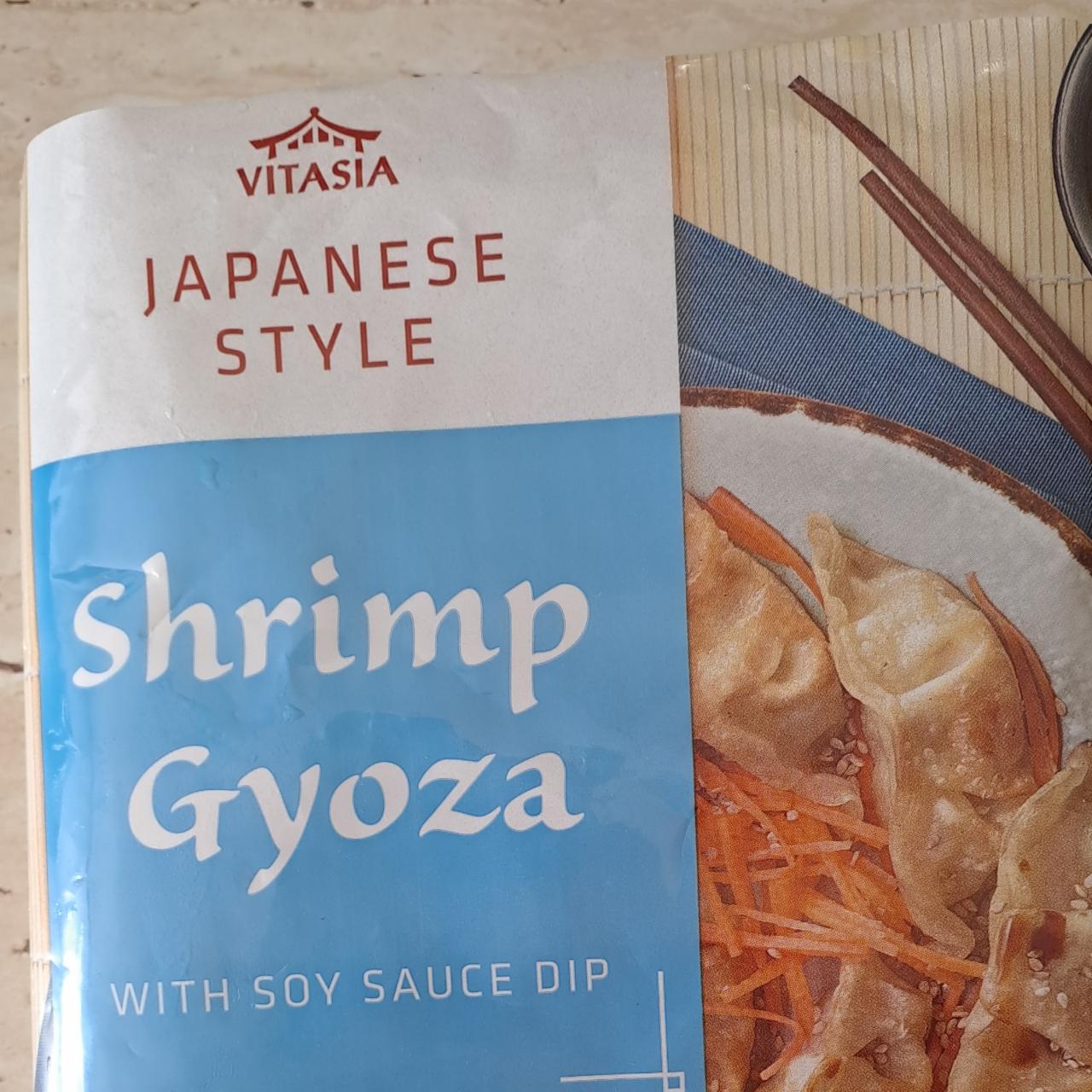 Fotografie - Shrimp Gyoza with soy sauce dip Vitasia Japanese Style