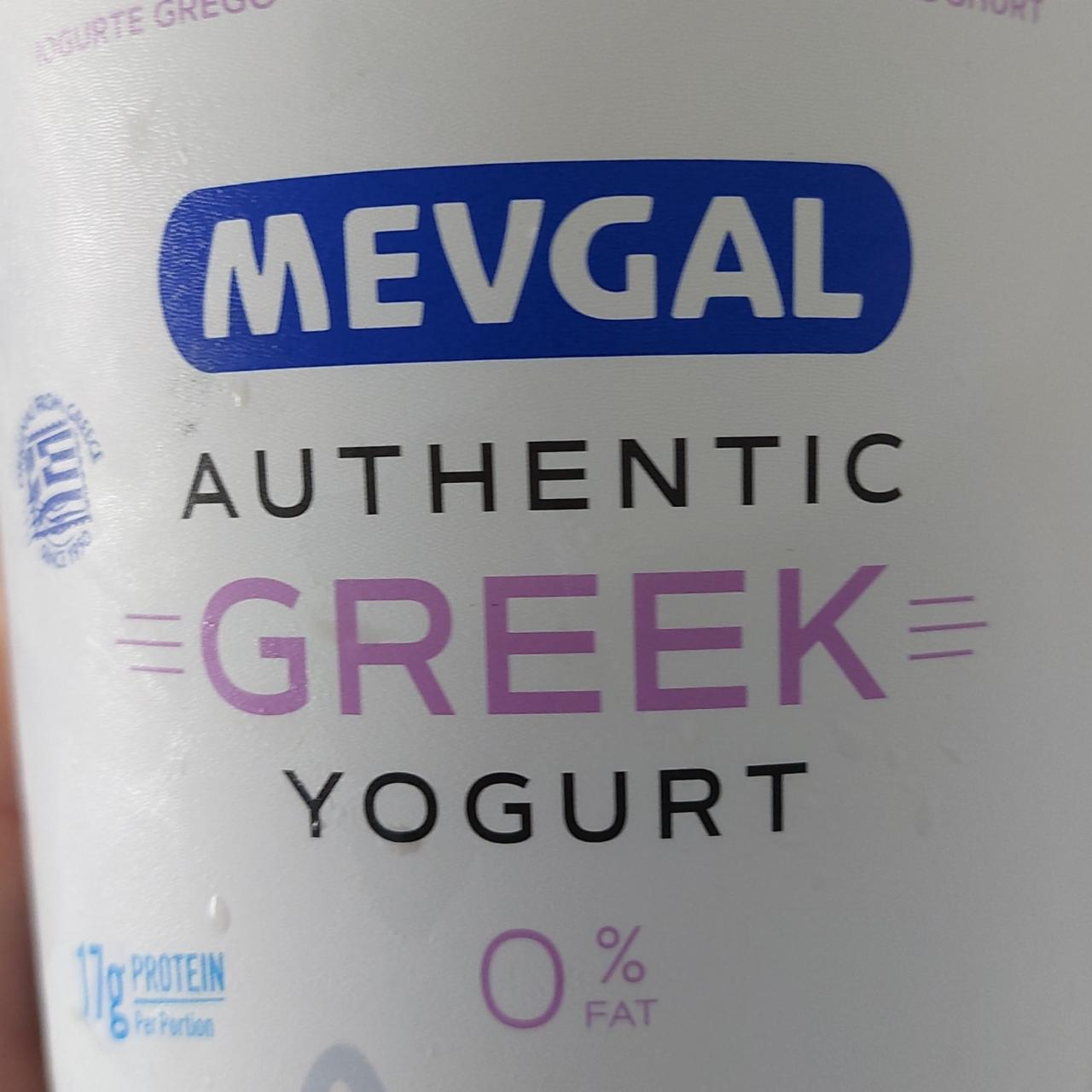 Fotografie - Authentic greek yogurt 0% fat Mevgal