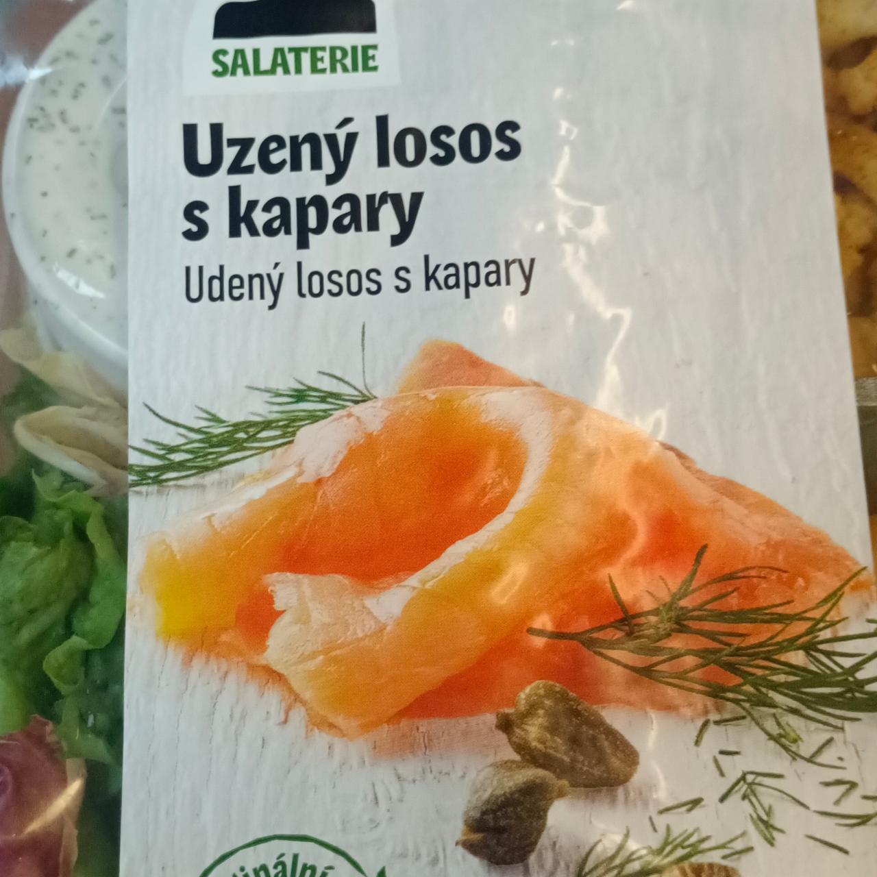 Fotografie - Uzený losos s kapary UGO