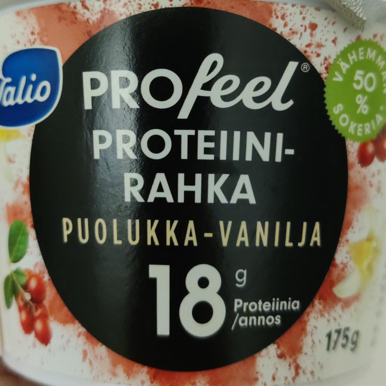 Fotografie - proteinový tvaroh vanilkový Proteiinirahka Valio ProFeel