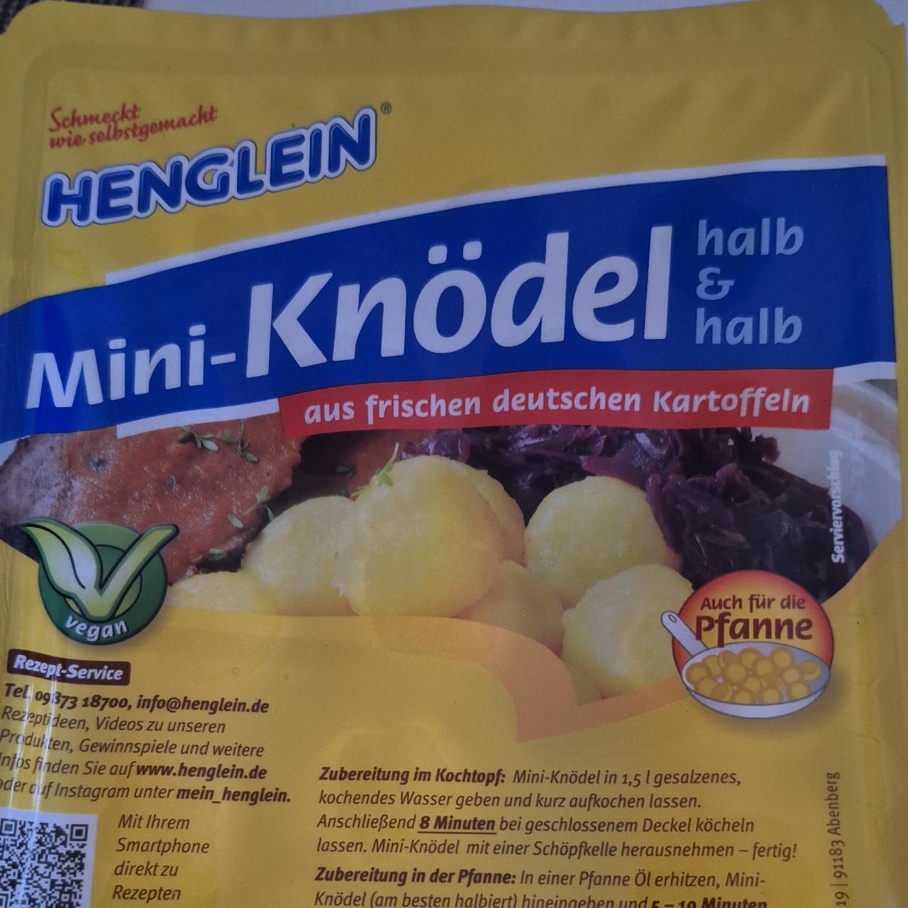 Fotografie - Mini-Knödel halb & halb Henglein