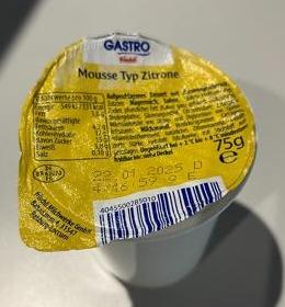 Fotografie - Mousse Typ Zitrone Gastro