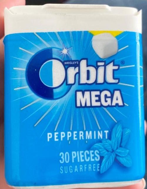 Fotografie - Orbit Mega Peppermint Wrigley's