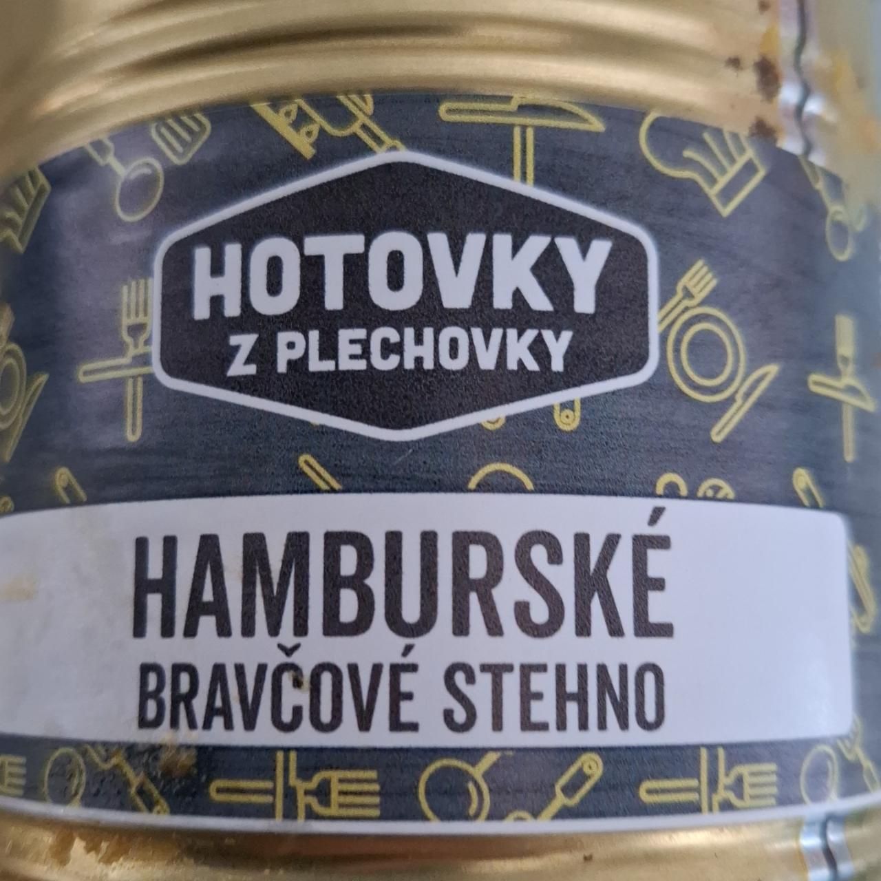 Fotografie - Hamburské bravčové stehno Hotovky z plechovky