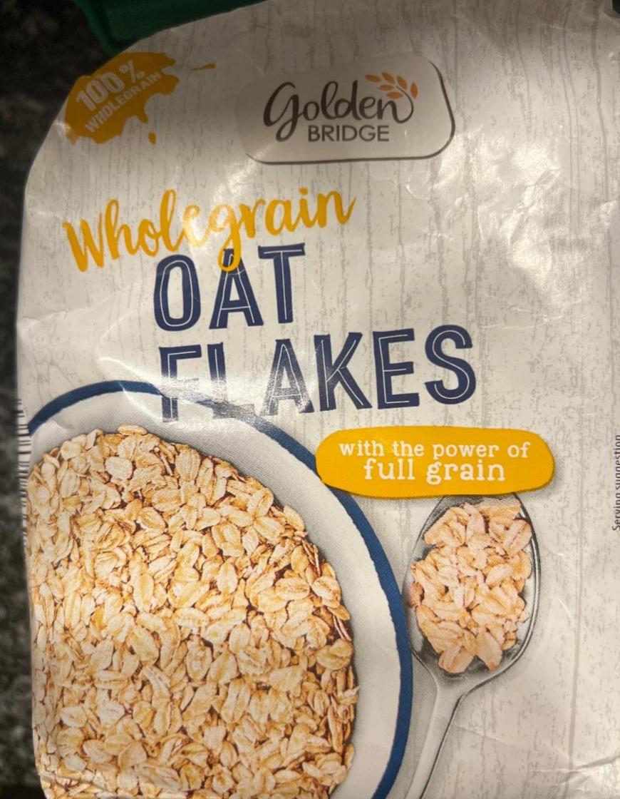 Fotografie - Wholegrain Oat Flakes Golden Bridge