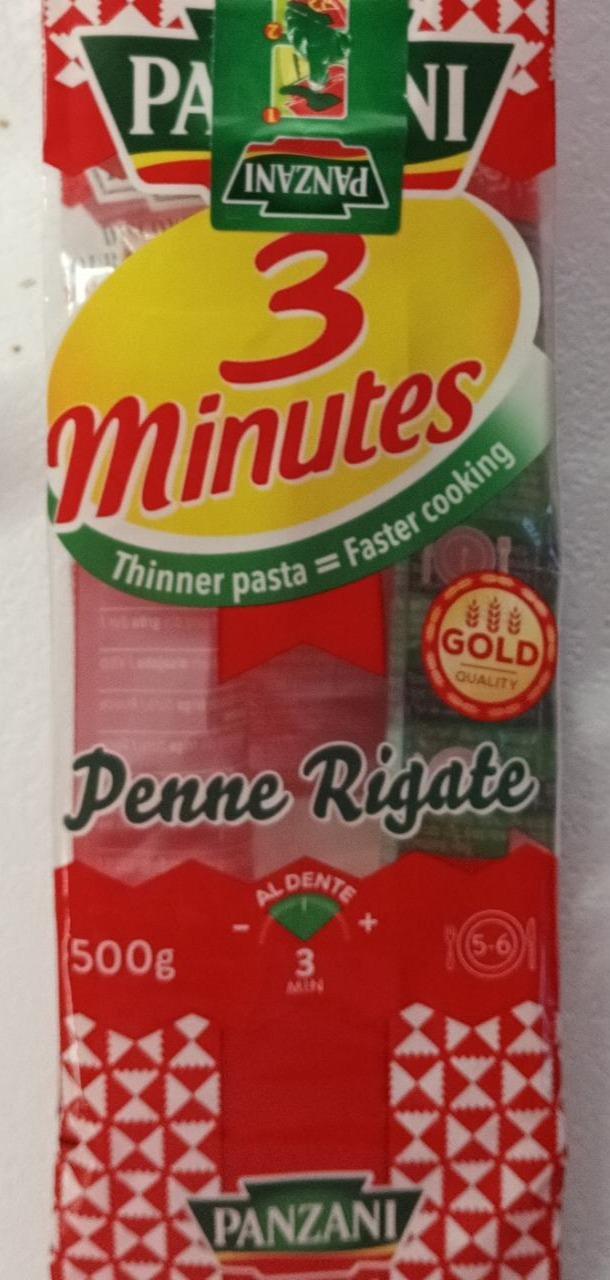 Fotografie - Penne rigate 3 minutes Panzani