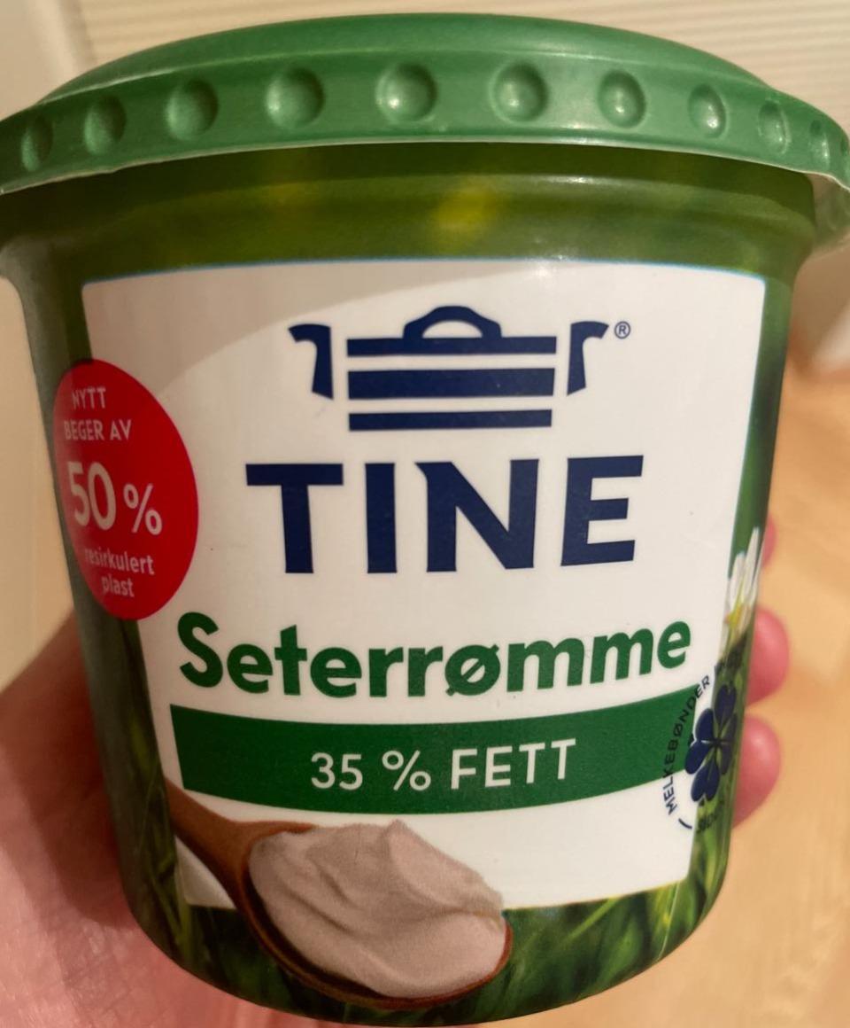 Fotografie - Seterrømme 35% Tine