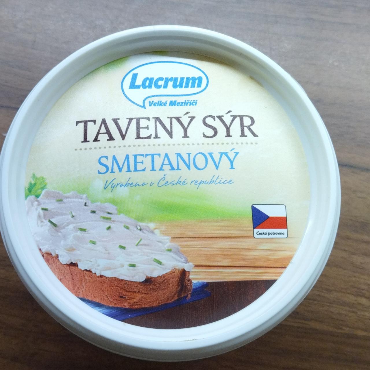 Fotografie - Tavený sýr smetanový Lacrum