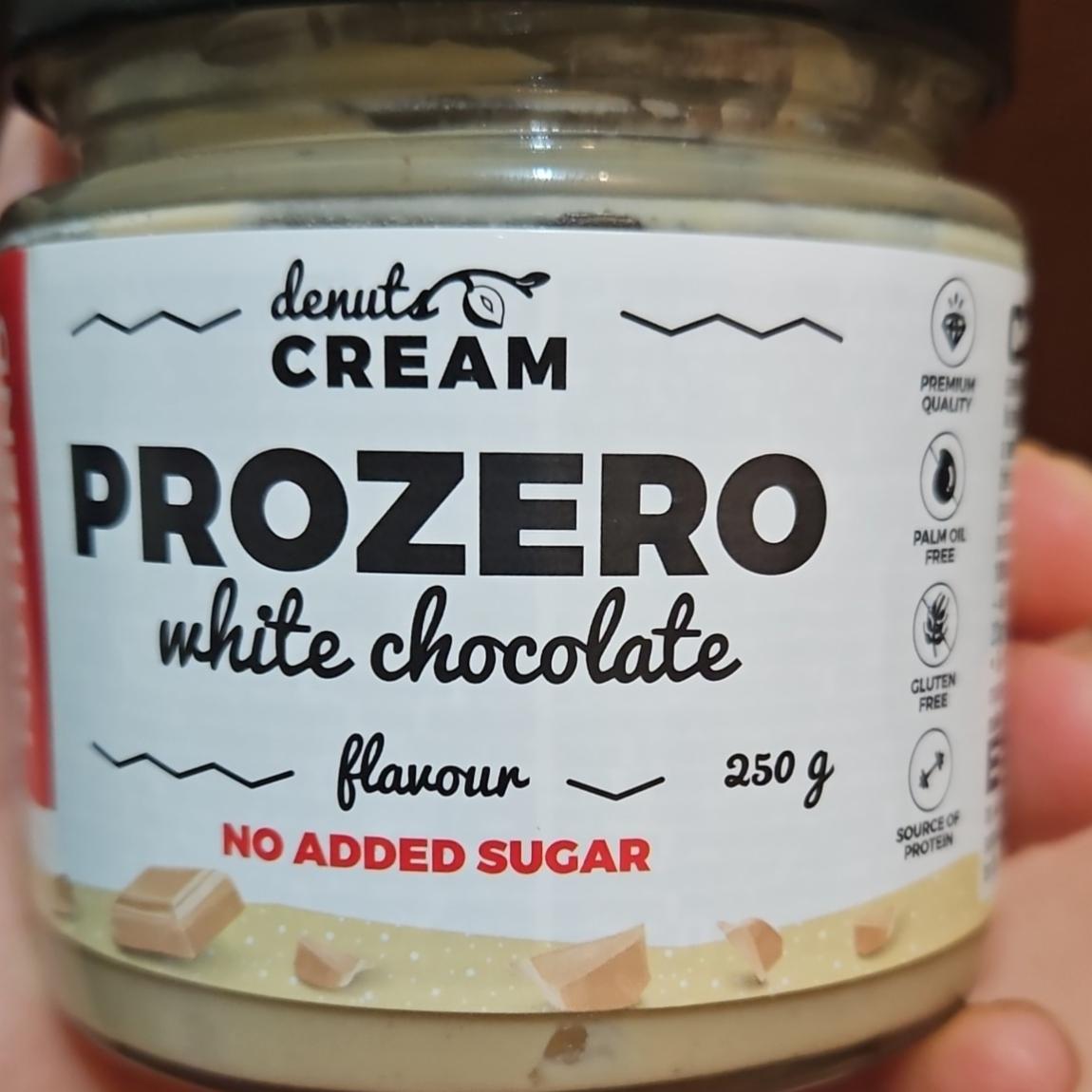 Fotografie - Prozero white chocolate flavour cream Nutrend